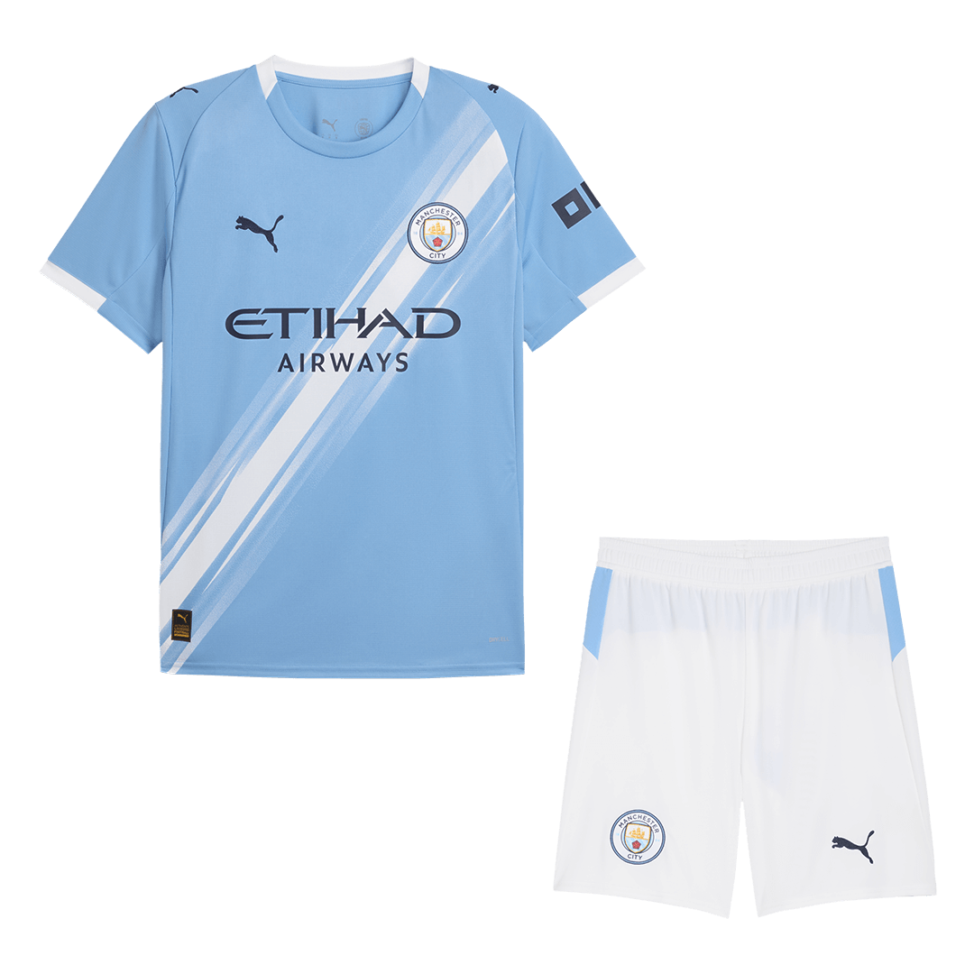 Manchester City Home Jerseys Kit 2025/26