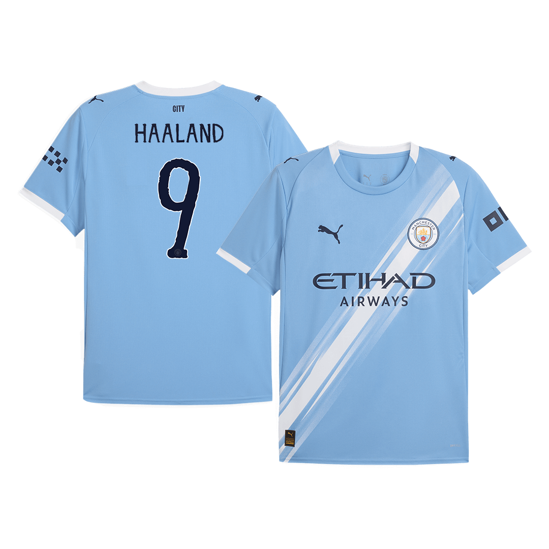 HAALAND #9 Manchester City Home Soccer Jersey 2025/26 - Club World Cup