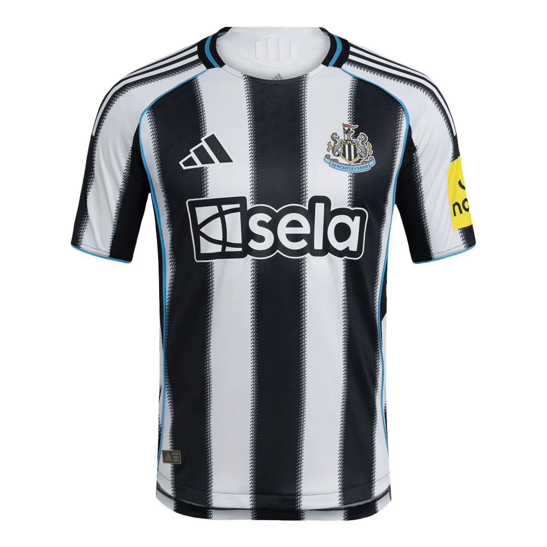 Newcastle United Home Authentic Soccer Jersey 2025/26