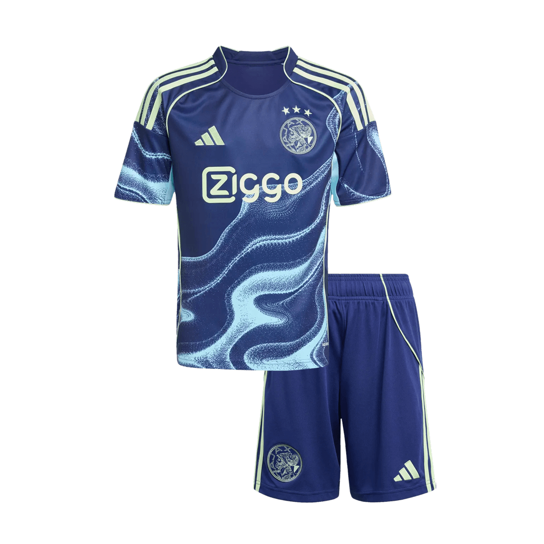 Ajax Away Kids Soccer Jerseys Kit 2025/26