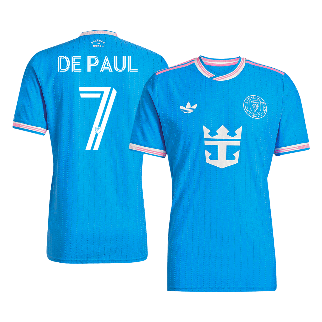 DE PAUL #7 Inter Miami CF Third Away Authentic Soccer Jersey 2025
