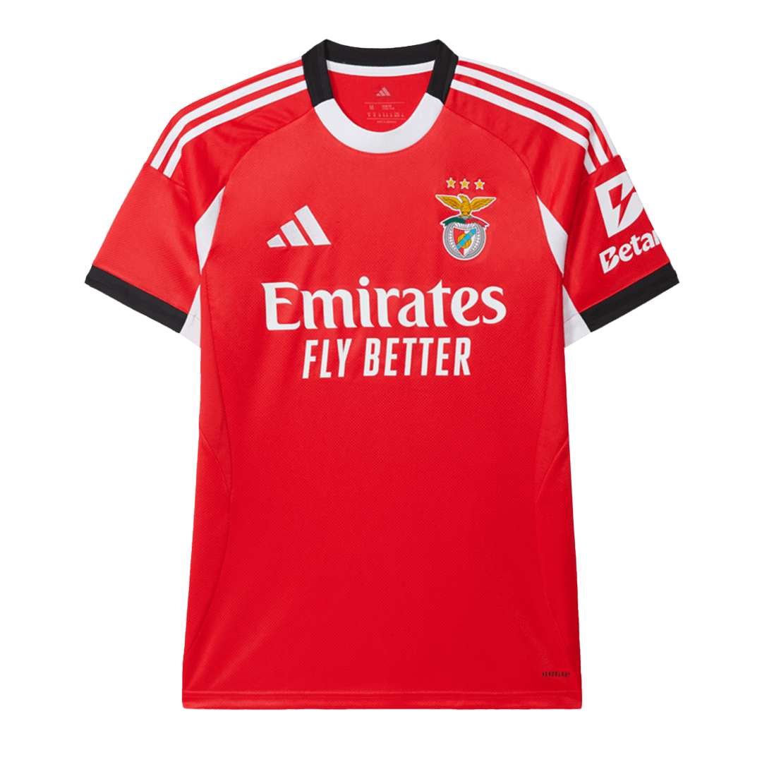 Benfica Home Soccer Jersey 2025/26